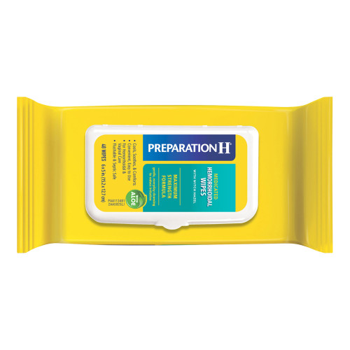 Hemorrhoid Relief Preparation H Pad 48 Box of 1