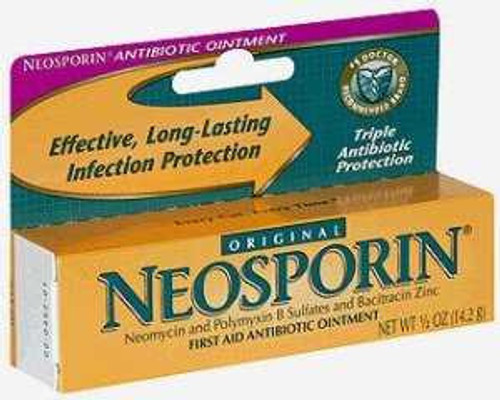 First Aid Antibiotic Neosporin 0.5 oz. Ointment Tube 1189893 Each/1 1189893 US PHARMACEUTICAL DIVISION/MCK 187405_EA