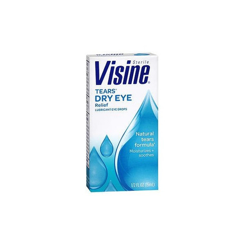 Eye Lubricant Visine 0.5 oz. Eye Drops Pack of 1