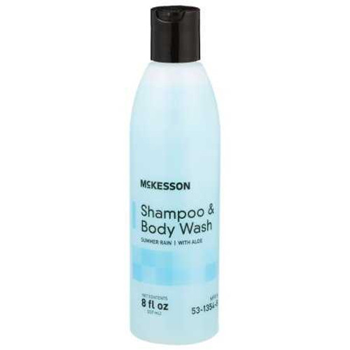 Shampoo and Body Wash McKesson 8 oz. Squeeze Bottle Summer Rain Scent 53-1354-8 Each/1 53-1354-8 MCK BRAND 877018_EA