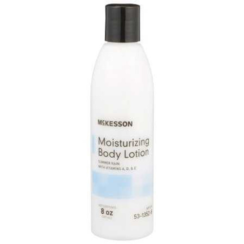 Moisturizer McKesson 8 oz. Bottle Lotion Summer Rain Scent 53-1352-8 Case/48 53-1352-8 MCK BRAND 877017_CS