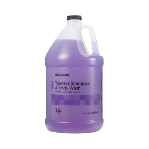 Tearless Shampoo and Body Wash McKesson 1 gal. Jug Lavender Scent 53-29001-GL Pack of 1