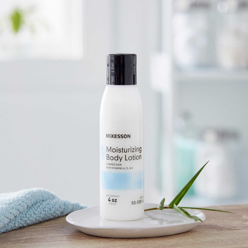 Moisturizer McKesson 4 oz. Bottle Lotion Summer Rain Scent 53-1351-4 Case/48 53-1351-4 MCK BRAND 877016_CS