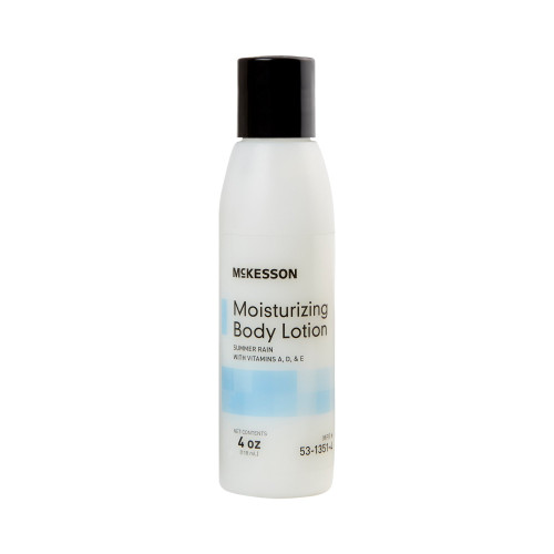 McKesson Moisturizing Body Lotion, Summer Rain Scent, 4 oz., Case of 48