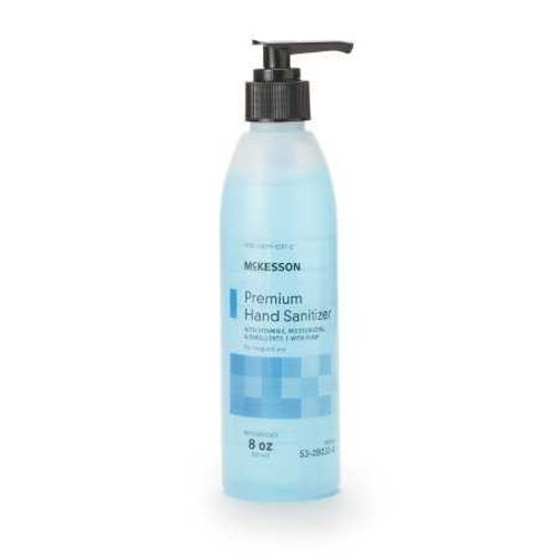 Hand Sanitizer McKesson Premium 8 oz. Ethanol Gel Pump Bottle 53-28033-8 Case/24 53-28033-8 MCK BRAND 937916_CS