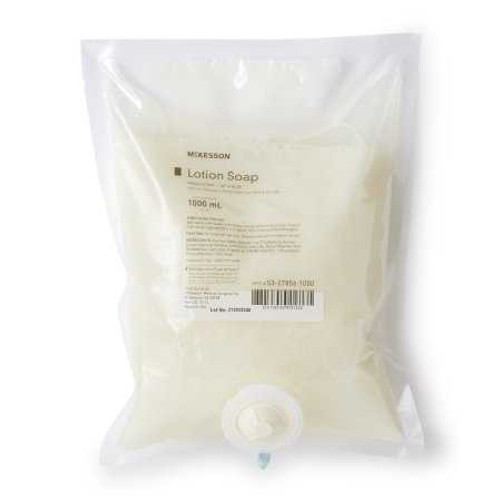 Soap McKesson Lotion 1000 mL Dispenser Refill Bag Fresh Scent 53-27856-1000 Case/10 MCK BRAND 468272_CS