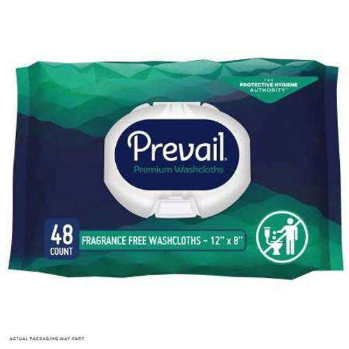 Personal Wipe Prevail Soft Pack Aloe / Vitamin E Unscented 48 Count WW-810 Case/576 FIRST QUALITY PRODUCTS INC. 888860_CS