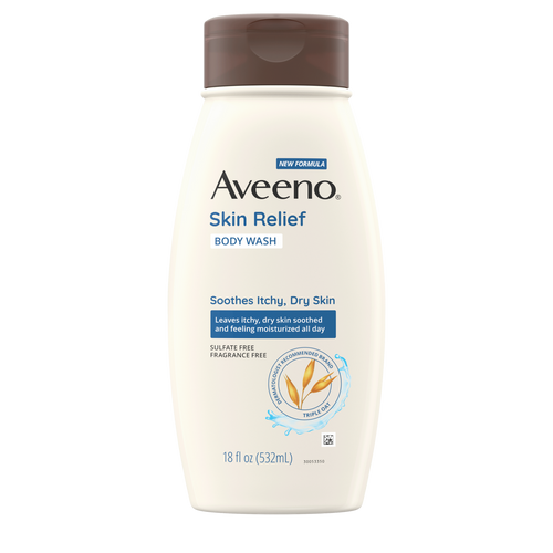 Body Wash Aveeno Skin Relief Liquid 12 oz. Bottle Unscented 10381371170293 Each/1 1.04E+13 JOHNSON&JOHNSON CONSUMER INC 694998_EA