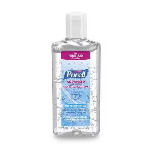 Hand Sanitizer Purell 4.25 oz. Alcohol Ethyl Gel Bottle 9651-24 Each/1 9651-24 GOJO INDUSTRIES INC 281327_EA