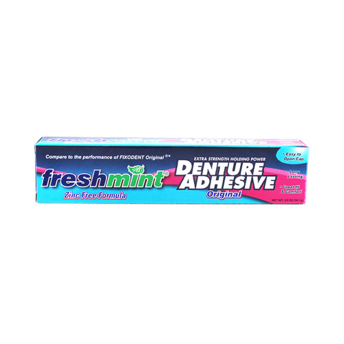 Denture Adhesive Freshmint Cream 2 oz. DA2 Pack of 1