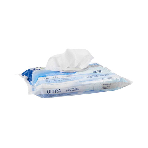 Bath Wipe TENA Ultra Soft Pack Aloe / Vitamin E / Chamomile Scented 48 Count 65720 Pack/48 65720 SCA PERSONAL CARE 931640_PK