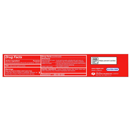 Toothpaste Colgate Regular Flavor 4 oz. Tube 151406 Each/1 151406 COLGATE/MENNEN CO. 1004082_EA