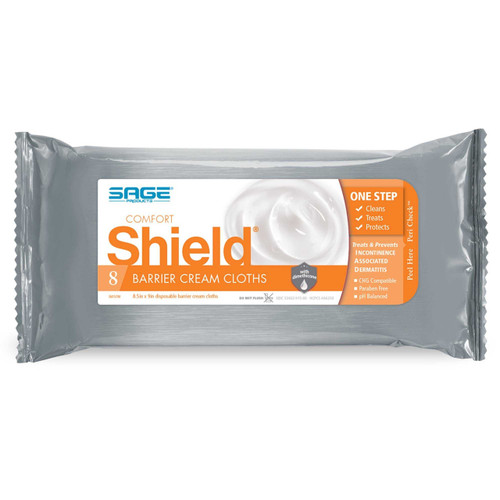Incontinent Care Wipe Comfort Shield Soft Pack Dimethicone Unscented 8 Count 7905 Pack/8 7905 SAGE PRODUCTS INC. 385623_PK