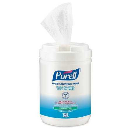 Sanitizing Skin Wipe Purell Canister Alcohol Unscented 175 Count 9031-06 Case/6 Jun-31 GOJO INDUSTRIES INC 707025_CS Sanitizing Skin Wipe Purell Canister Alcohol Unscented 175 Count 9031-06 Case/6 Jun-31 GOJO INDUSTRIES INC 707025_CS