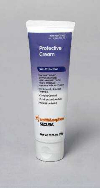 Skin Protectant Secura 2.75 oz. Tube Cream Scented 59431200 Case/24 59431200 UNITED / SMITH & NEPHEW 215981_CS