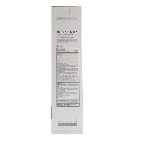 Impregnated Scrub Brush E-Z Scrub Polyethylene Red 371073 Each/1 371073 BECTON-DICKINSON 436489_EA