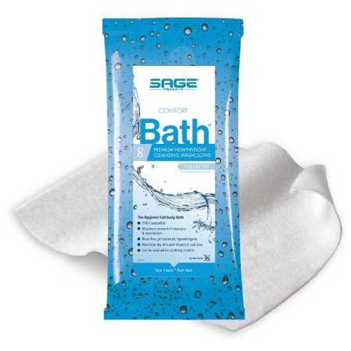 Bath Wipe Comfort Bath Soft Pack Aloe / Vitamin E Unscented 8 Count 7903 Case/44 7903 SAGE PRODUCTS INC. 368225_CS