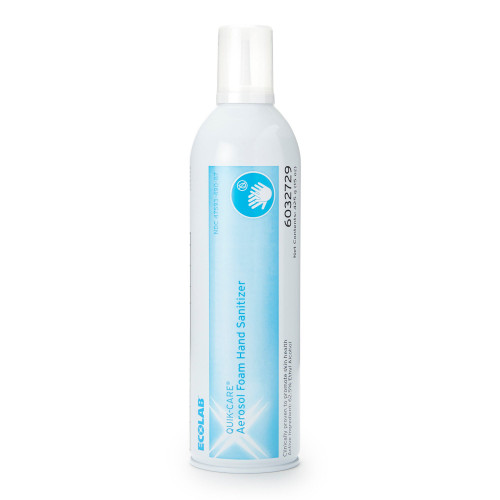 Hand Sanitizer Quik-Care 15 oz. Ethyl Alcohol Foaming Aerosol Can 6032729 Case of 12