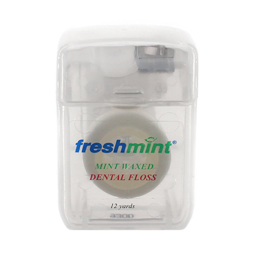 Dental Floss Freshmint 12 Yard Mint Flavor DF12 Case of 144