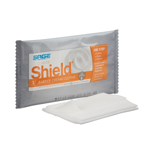 Comfort Shield Incontinence Care Wipe Soft Pack Unscented 3 Count, 7502, Pack of 1