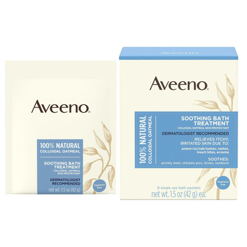 Bath Additive Aveeno 1.5 oz. Individual Packet Powder Unscented 10381370036408 Case/192 1.04E+13 JOHNSON&JOHNSON CONSUMER INC 866006_CS