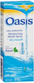 Mouth Moisturizer Oasis 1 oz. Spray Pack of 1