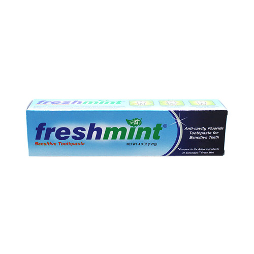 Toothpaste Freshmint Mint Flavor 4.3 oz. Tube TPS43 Pack of 1