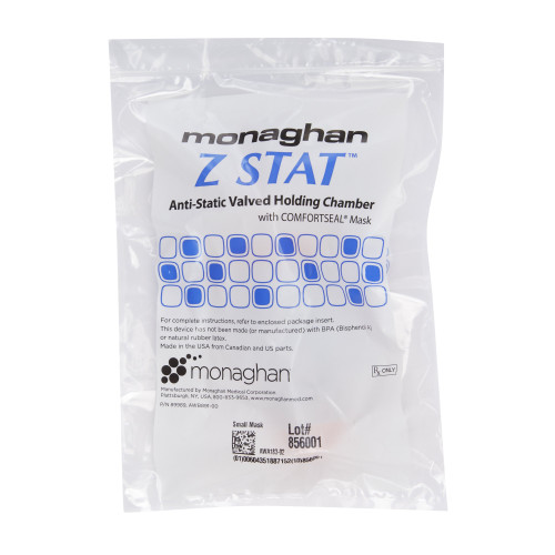 AeroChamber Plus Z STAT Holding Chamber with Mask, 88710Z, Pack of 1