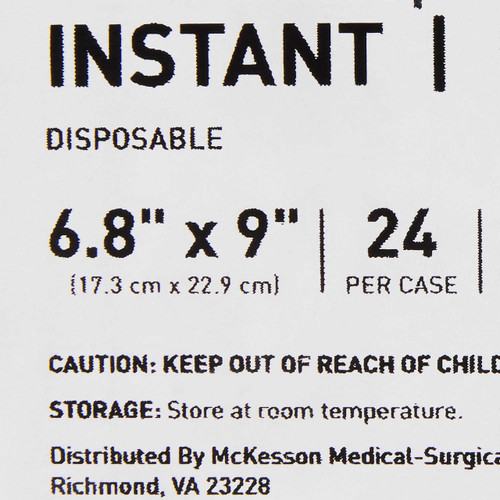 Hot Pack McKesson Instant Chemical Activation General Purpose Large 6.8 X 9 Inch 59-79H Each/1 59-79H MCK BRAND 521485_EA