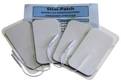 ELECTRD TENS WHT FM 2X4 4/PK PROMED SP STIM-030 Pack/4 STIM-030 ProMed 979923_PK