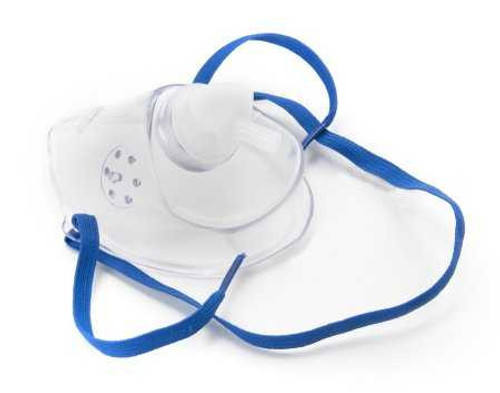 Oxygen Mask McKesson Short Pediatric One Size Fits Most Adjustable Elastic Head Strap 16-223E Each/1 16-223E MCK BRAND 1018133_EA