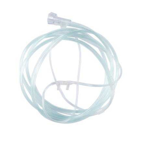 ETCO2 Nasal Sampling Cannula with O2 ETCO2 Sampling / Simultaneous O2 McKesson Brand Adult Curved Prong / NonFlared Tip 16-0504 Each/1 16-0504 MCK BRAND 999490_EA