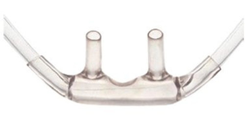 Comfort Soft Plus Adult Nasal Cannula with 7ft Tubing, Clear, Case of 50