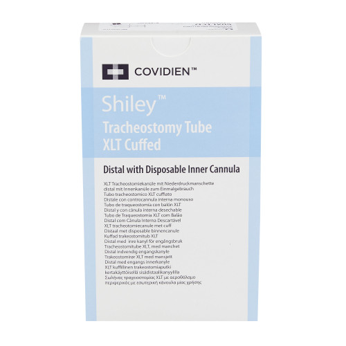 Shiley XLT Cuffed Tracheostomy Tube Disposable IC Size 6.0 Adult, 60XLTCD, Pack of 1