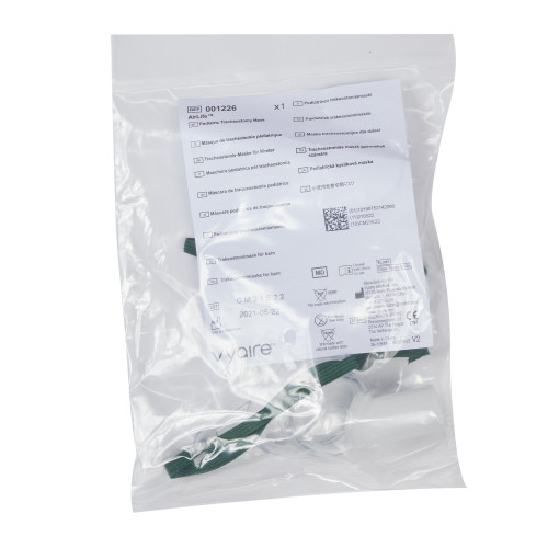 AirLife Tracheostomy Mask Collar Style Pediatric Adjustable Head Strap, 001226, Pack of 1