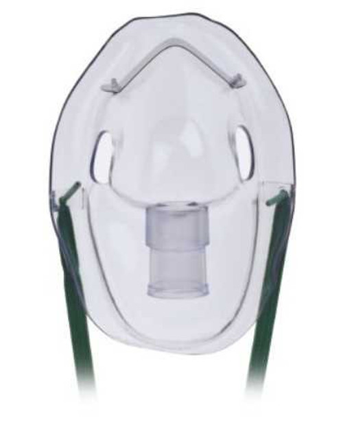 Aerosol Face Mask Elongated Adult One Size Fits Most Adjustable Nose Clip / Elastic Strap 1083 Case/50 TELEFLEX MEDICAL 37350_CS