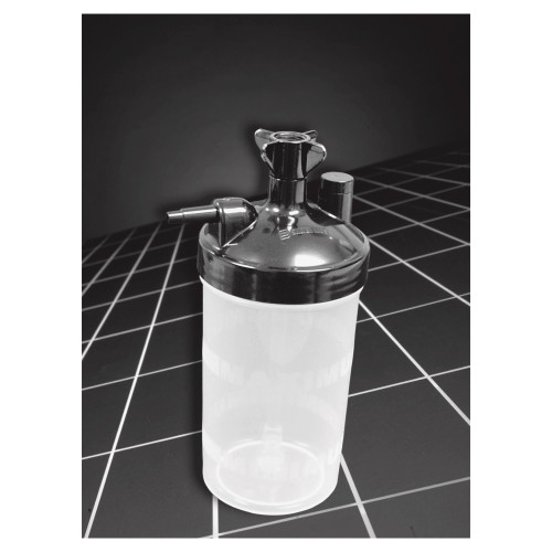 Salter Labs Bubble Humidifier 350 mL Unfilled Adult / Pediatric, 7100-0-50, Case of 50