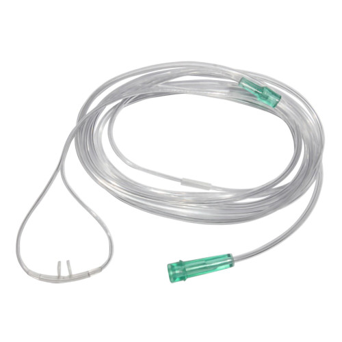 Nasal Cannula Pediatric Curved Prongs 7 Foot Tubing, RES1307V, Pack of 1