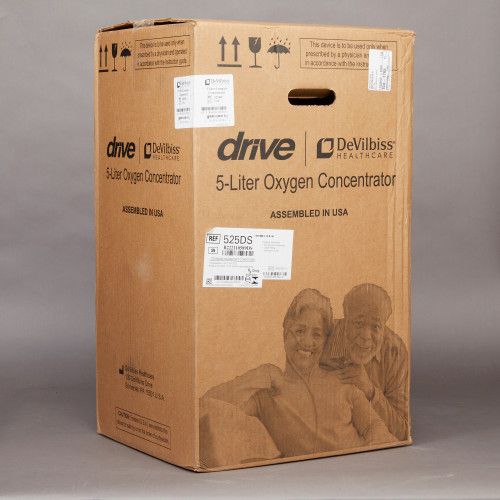 DeVilbiss Oxygen Concentrator, 525DS, Pack of 1