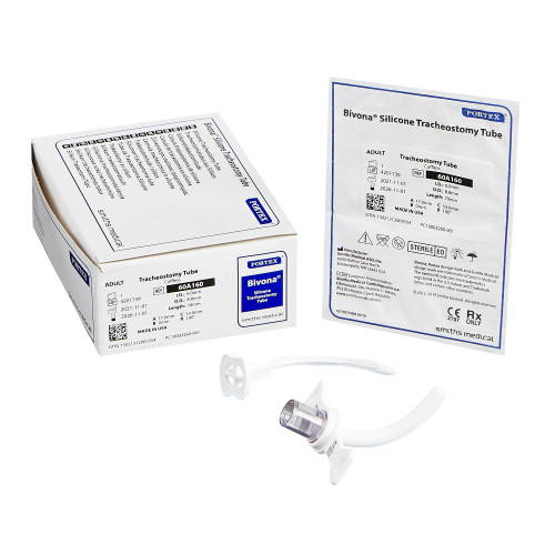 Bivona Uncuffed Tracheostomy Tube Size 6.0 Adult, 60A160, Pack of 1