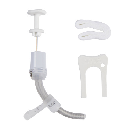 Bivona FlexTend Uncuffed Tracheostomy Tube Size 4.0 Pediatric, 60PFS40, Pack of 1