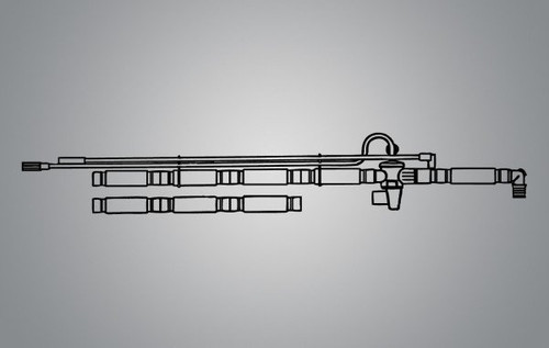 AirLife Ventilator Circuit Corrugated Tube 72 Inch Tube Single Limb Adult Without Breathing Bag Single Patient Use, 003764, Pack of 1