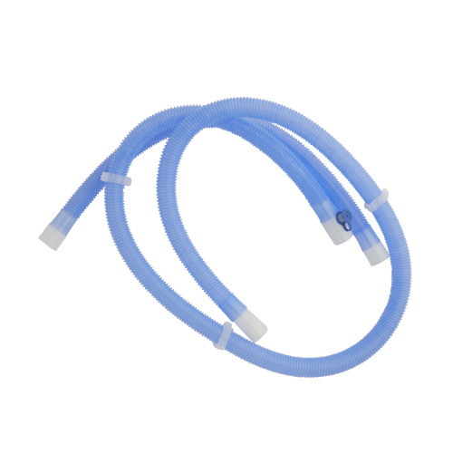RT-Series Ventilator Circuit Corrugated Tube 60 Inch Tube Single Limb Adult Without Breathing Bag Single Patient Use Heated Circuit RT114 Pack of 1