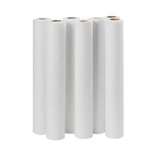 Table Paper McKesson 18 Inch White Smooth 18-10891 Case/12 18-10891 MCK BRAND 223377_CS