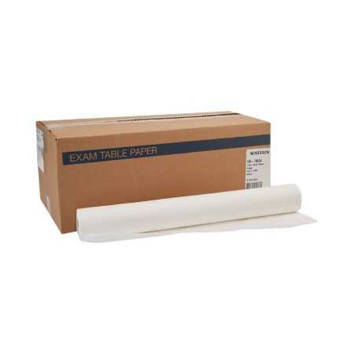 Table Paper McKesson 21 Inch White Crepe 18-1004 Case/12 18-1004 MCK BRAND 206476_CS