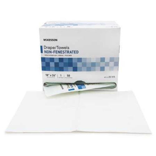 General Purpose Drape McKesson Sterile Field Drape 18 W X 26 L Inch Sterile 25-515 Case/300 MCK BRAND 68107_CS