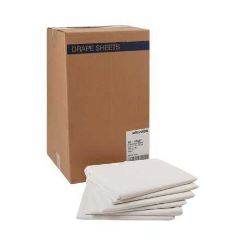 General Purpose Drape McKesson Physical Exam Drape 40 X 72 Inch NonSterile 18-10837 Case/50 18-10837 MCK BRAND 216348_CS