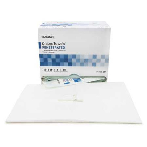 Surgical Drape McKesson Sterile Field Drape 18 W X 26 L Inch Sterile 25-517 Case/300 25-517 MCK BRAND 65923_CS
