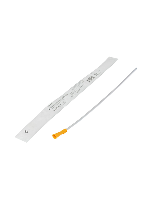 Urethral Catheter McKesson Coude Tip Uncoated PVC 16 Fr. 16 in, 16-M1616C Pack of 1 
(1020819_EA)