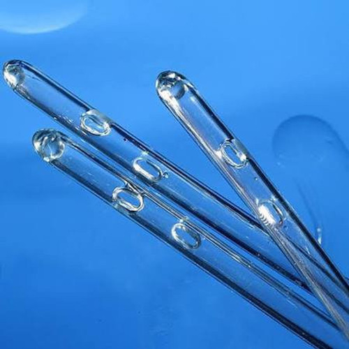 Cure Catheter 16'' Unisex Uncoated Urethral Catheter, 14 Fr., Straight Tip, Sample Pack of 1